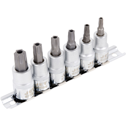 Jeu de douilles &agrave; embout inviolables SS386TB, Torx inviolable, Prise 3/8", 6 mr Cam Industrial