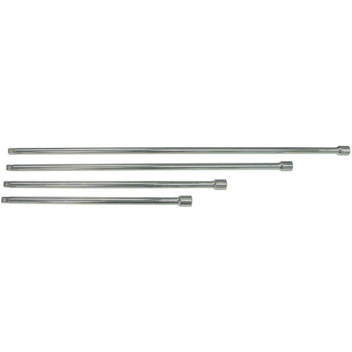 Jeu de barres rallonges SE12-4S, Prise de 1/2", Fini Chrome, 4 M Cam Industrial