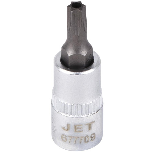 Douille embout &agrave; inviolable, Torx inviolable, T-25 x 2" lo, Prise 3/8" Cam Industrial