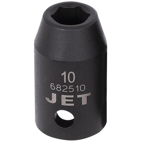 Douille, Chocs, 10 mm, Prise 1/2", 6 pans Cam Industrial