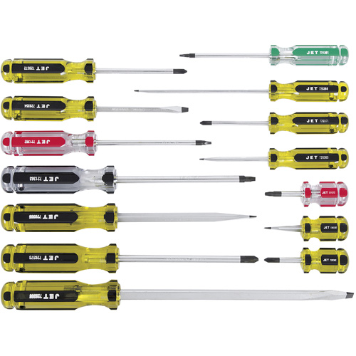 Jumbo Handle Screwdriver Set, 14 Cam Industrial