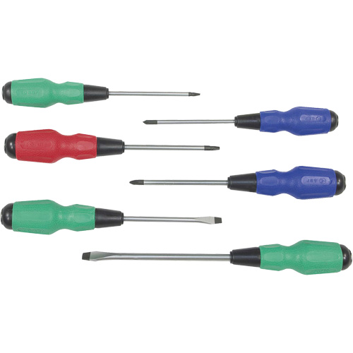 TDSS-6 Torque Drive&reg; Screwdriver Set, 6 Pcs., Magnetic Cam Industrial
