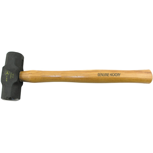 Sledge Hammer, 4 lbs., 16", Wood Handle Cam Industrial