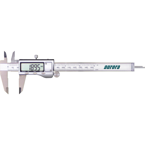 Electronic Digital Calipers, 0.001" (0.03 mm) Resolution, 0 - 6" (0 - 152 mm) Range Cam Industrial