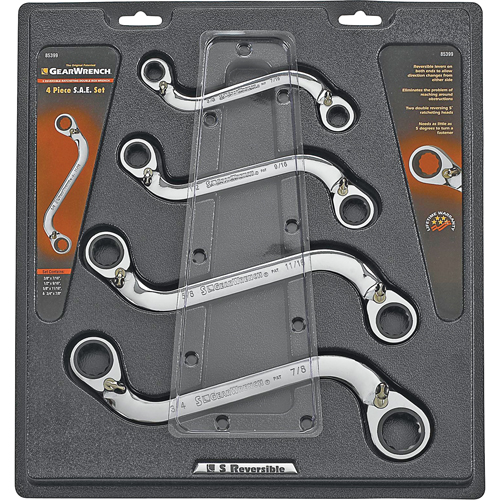"S" Reversible Wrench Set - 4 Pieces Cam Industrial