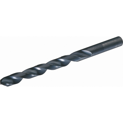 Split Point Jobber Length Drill Bits, High Speed Steel, A, 3-7/8" L, 2-5/8" Flute, 135° Point Angle Cam Industrial