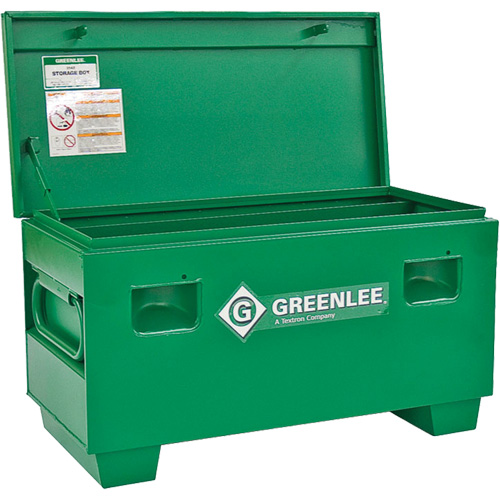 Jobsite Chest, 42" x 20" x 20", Steel, Green Cam Industrial