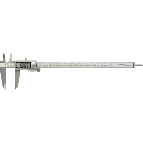 Pieds &agrave; coulisse num&eacute;riques & &eacute;lectroniques, R&eacute;solution de 0,001" (0,03 mm), 0" - 12" (0 mm - 300 mm) gamme de mesure Cam Industrial