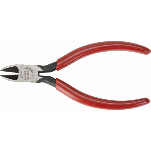 Midget Tapered Nose Diagonal Cutters, 5-1/16" L Cam Industrial