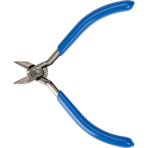 Midget Tapered Nose Diagonal Cutters, 4-1/4" L Cam Industrial