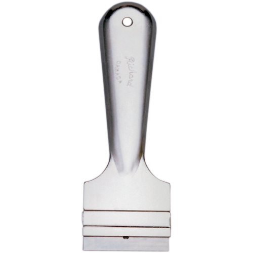 Grattoirs &agrave; lame de rasoir, Lame Acier &agrave; haute teneur en carbone, Largeur 1-1/2", Manche M&eacute;tal Cam Industrial