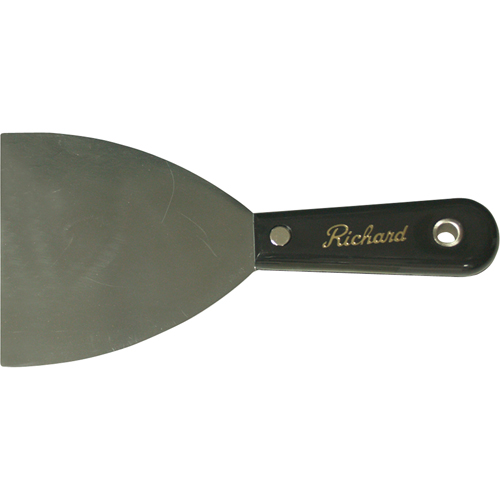 Putty Knife Stiff Steel, 4", Steel Blade Cam Industrial