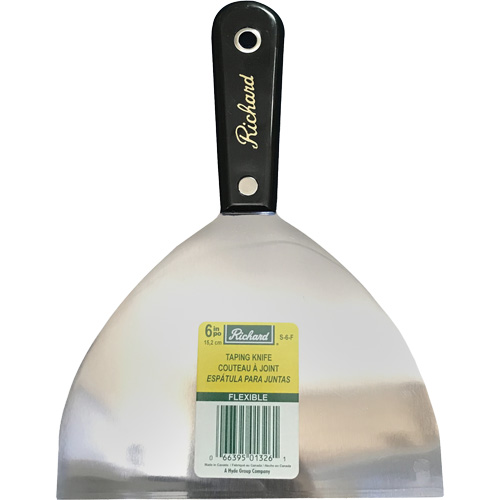 Couteau &agrave; galon sur joint flexible de s&eacute;rie Pro, 6", Lame en Acier &agrave; haute teneur en carbone Cam Industrial