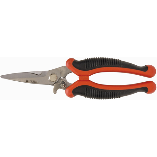 Cisaille polyvalente Easy Snip, Longueur de coupe de 4", Poign&eacute;e Droit Cam Industrial