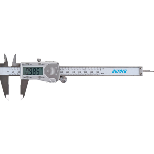 Electronic Digital Calipers, 0.001" (0.03 mm) Resolution, 0 - 6" (0 - 152 mm) Range Cam Industrial