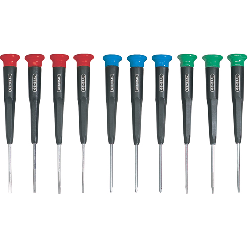 Ensembles de mini tournevis, 10 mcx Cam Industrial