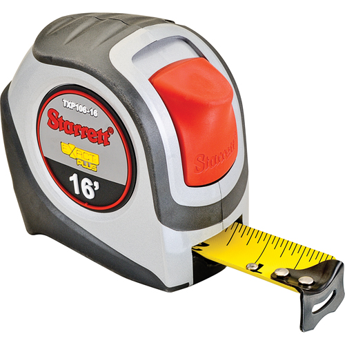 Exact Plus Pocket Tape, 1" x 16', 1/16" Graduations Cam Industrial