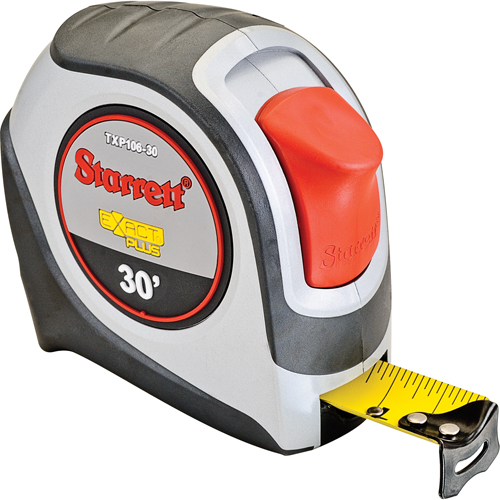 KTXP Series Measuring Tapes, 1" x 30', 1/16" Graduations Cam Industrial