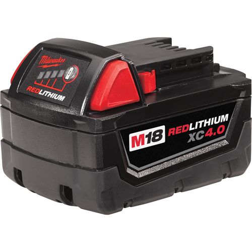 Bloc-piles M18 Redlithium, Lithium-ion, 18 V, 4 A Cam Industrial