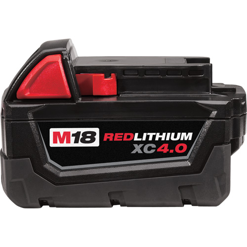Bloc-piles M18 Redlithium, Lithium-ion, 18 V, 4 A Cam Industrial
