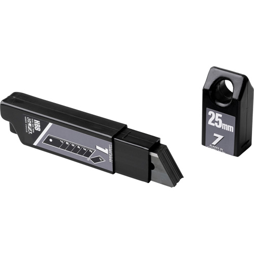 Lames de rechange noires tr&egrave;s aiguis&eacute;es, Style Cassable Cam Industrial