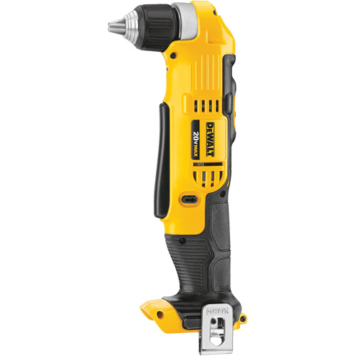 Max Right Angle Drill Driver (Tool Only), Lithium-Ion, 20 V, 3/8" Chuck, 360 UWO Torque Cam Industrial