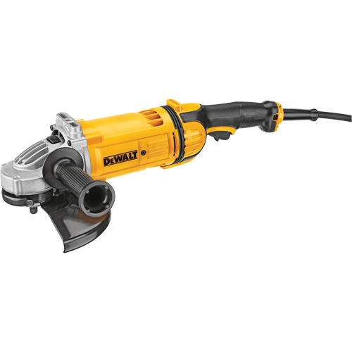 Large Angle Grinder with No Lock-On Switch, 9", 120 V, 15 A, 6500 RPM Cam Industrial