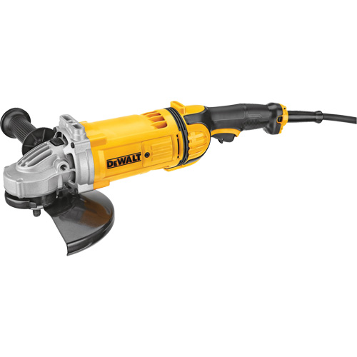 Large Angle Grinder with No Lock-On Switch, 9", 120 V, 15 A, 6500 RPM Cam Industrial