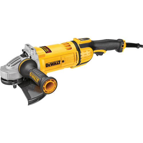Large Angle Grinder with No Lock-On Switch, 9", 120 V, 15 A, 6500 RPM Cam Industrial