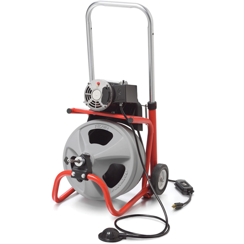D&eacute;boucheur de drain K-400 avec cble C-31 IW, &eacute;lectrique, 3/8" Cam Industrial