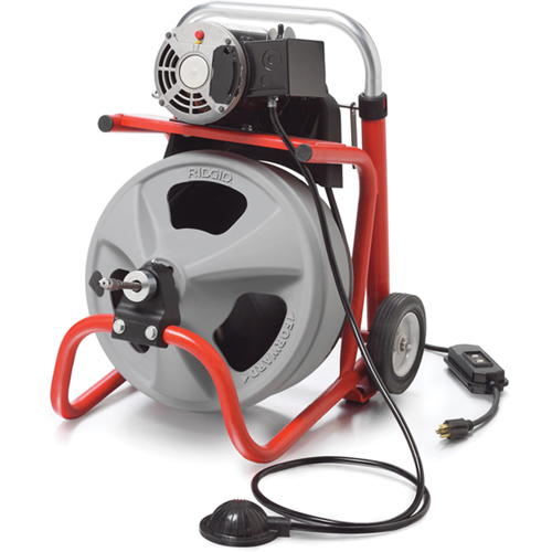 D&eacute;boucheur de drain K-400 avec cble C-31 IW, &eacute;lectrique, 3/8" Cam Industrial