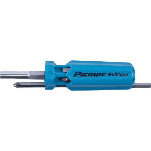 Multique Multi-Bit Screwdrivers, 2-1/2" L Cam Industrial