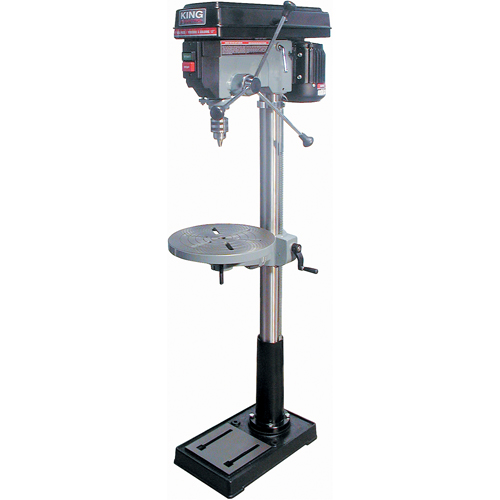 Perceuses &agrave; colonne de plancher, 17", Mandrin 5/8", 3400 tr/min Cam Industrial