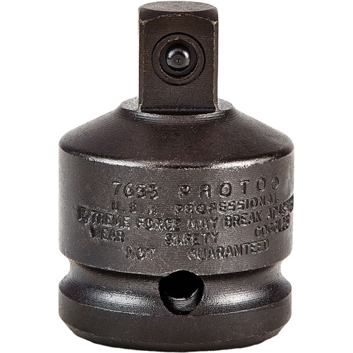 Douille adaptateur, Chocs, Prise 3/4", Douille 1/2", 2,0625" lo Cam Industrial