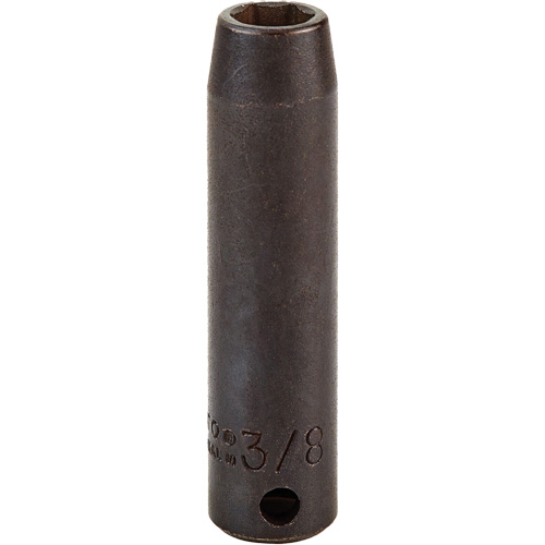 Socket, Impact, 3/8", 3/8" Drive, 6 Points, Deep Cam Industrial