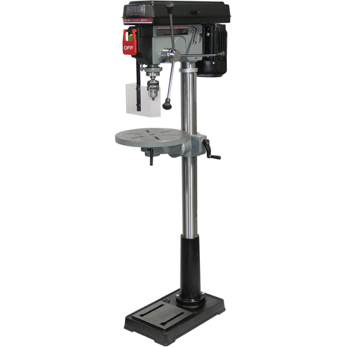 Floor Drill Presses, 17", 5/8" Chuck, 3400 RPM Cam Industrial
