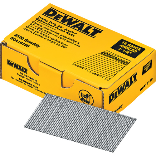 Clous de finition &agrave; angle de calibre 16 Cam Industrial