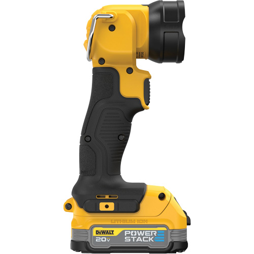 Max Work Light, LED, 110 Lumens, 11 Hrs. Run Time, Rechargeable Battery, Plastic Cam Industrial