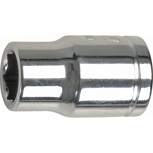 SAE Socket, 9/16", 1/2" Drive, 6 Points Cam Industrial