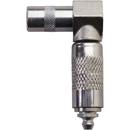Coupleur &agrave; angle droit pour pistolet graisseur Cam Industrial