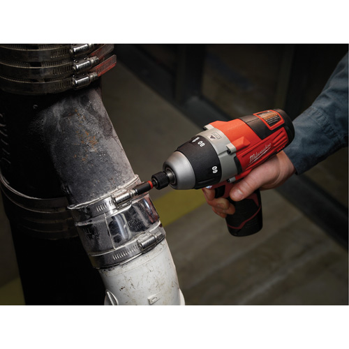 Tournevis sans fil sans moyeu M12 (outil seulement), Lithium-ion, 12 V, Couple 80 lb-po Cam Industrial