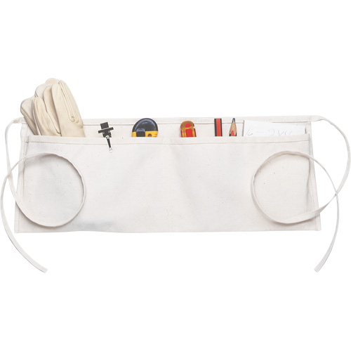 Tabliers de travail en canevas &agrave; 2 pochettes Cam Industrial