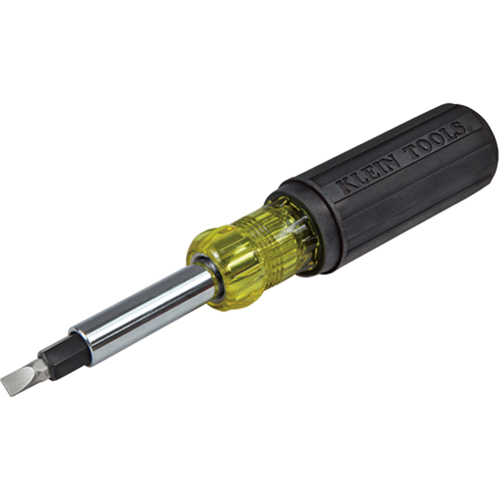 Tournevis/tourne-&eacute;crous multi embouts robuste, 7-9/10" lo, Prise Coussin&eacute;e Cam Industrial