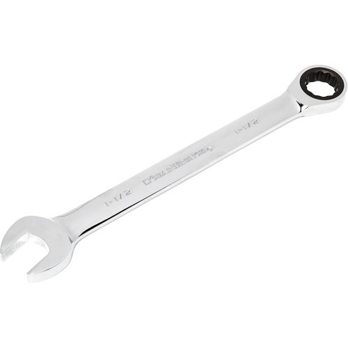 Cl&eacute; &agrave; rochet combin&eacute;e, 12 pans, 1-1/2", Fini Chrome Cam Industrial