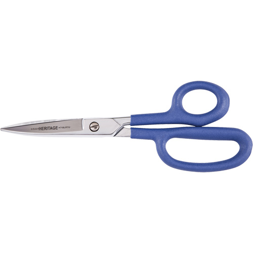 Cisaille robuste, Longueur de coupe de 3", Poign&eacute;e Anneaux Cam Industrial