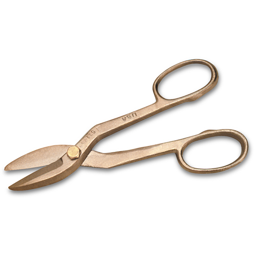 Cisailles pour feuilles m&eacute;talliques, Longueur de coupe de 2", Coupe Droit Cam Industrial
