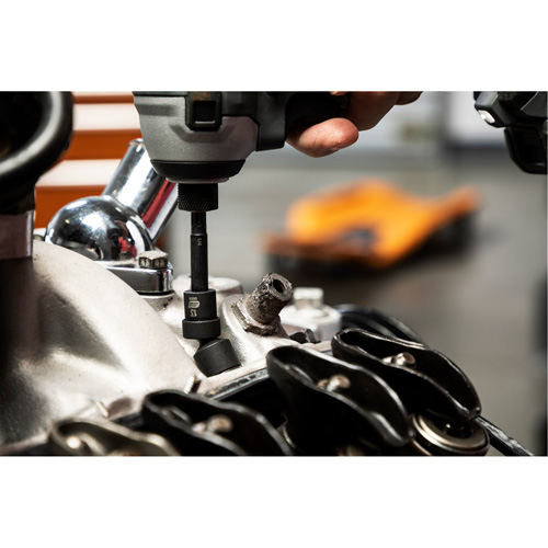 Jeu de 12 douilles m&eacute;triques flexibles universelles &agrave; chocs 1/4" &agrave; 6 pans Cam Industrial