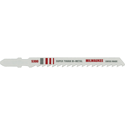 Jigsaw Blade, Bi-Metal, T-Shank, 4" L, 6 TPI Cam Industrial
