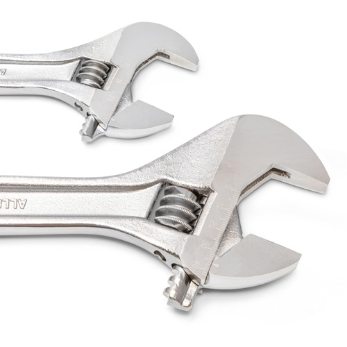Wrench Set, Adjustable, 2 Pieces, Imperial and Metric Cam Industrial