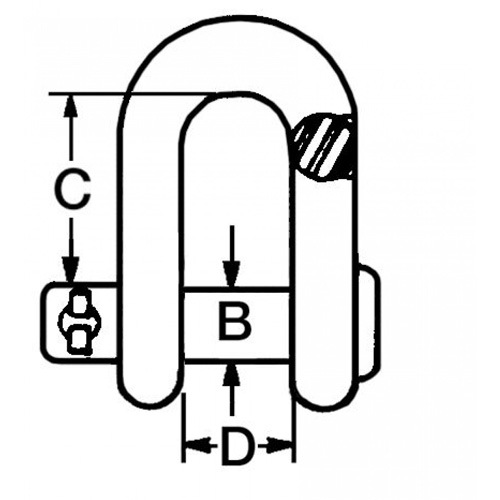 Anneaux soud&eacute;s utilitaires Super Blue Campbell Cam Industrial